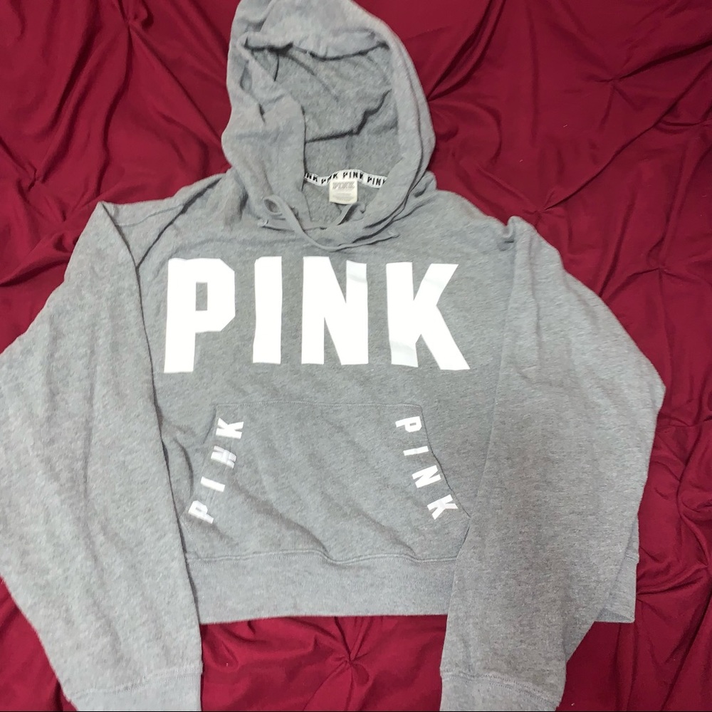 Victoria’s Secret PINK cropped hoodie large